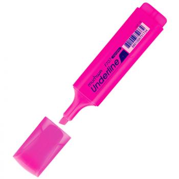 Текстовыделитель MunHwa "UnderLine" розовый, 1-5мм, 234211 - Полиграфия
