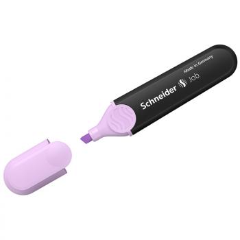 Текстовыделитель Schneider "Job" пастельный лавандовый, 1-5мм, 293766 - Полиграфия