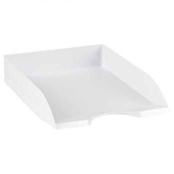 Лоток для бумаг горизонтальный Стамм "Дельта", белый - Полиграфия
