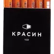 Карандаш чернографитный КРАСИН 1шт РедТоп 3В без резинки заточенный 01GW0B4201H - Полиграфия