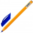 Ручка шариковая масляная BRAUBERG «Extra Glide Orange», СИНЯЯ, трехгранная, узел 0,7 мм, линия письма 0,35 мм, 142925 - Полиграфия