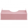 Горизонтальный лоток для бумаг Стамм Дельта Voyage Paris, розовый  - Полиграфия