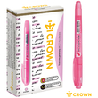 Текстовыделитель Crown "Multi Hi-Lighter" розовый, 1-4мм, 207932 - Полиграфия