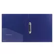 Папка на 2 кольцах BRAUBERG «Contract», 35 мм, синяя, до 270 листов, 0,9 мм, 221792 - Полиграфия