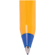 Ручка шариковая Schneider "Tops 505 F" синяя, 0,8мм, оранжевый корпус, 255650 - Полиграфия