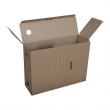 Короб архивный с клапаном OfficeSpace "Standard" плотный, микрогофрокартон, 100мм, бурый, до 900л., 264783 - Полиграфия