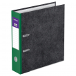 Папка-регистратор Berlingo "Hyper", 80мм, мрамор, с карм. на корешке, нижний метал. кант, зеленая, 270046 - Полиграфия