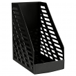 Лоток для бумаг вертикальный СТАММ "XXL", черный, ширина 160мм, 351492 - Полиграфия