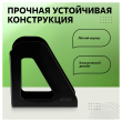 Лоток для бумаг вертикальный СТАММ "Фаворит", черный, ширина 90мм, 351554 - Полиграфия
