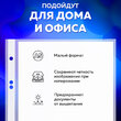 Папки-файлы МАЛОГО ФОРМАТА (148×210 мм), А5, ВЕРТИКАЛЬНЫЕ, КОМПЛЕКТ 100 шт., 35 мкм, BRAUBERG, 221714 - Полиграфия