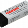 Ластик FABER-CASTELL в беспыльном корпусе ЧЕРНЫЙ - Полиграфия