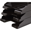 Лоток для бумаг горизонтальный Стамм "Эксперт", черный  - Полиграфия