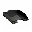 Лоток для бумаг горизонтальный Стамм "Эксперт", черный  - Полиграфия