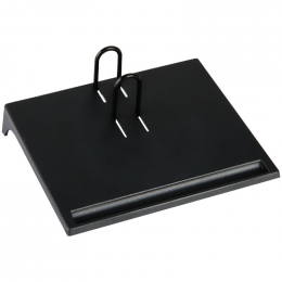 Подставка под календарь СТАММ, пластиковая, малая, черная, 005919 - Полиграфия