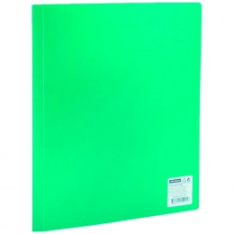Папка с 20 вкладышами OfficeSpace 17 мм, 400 мкм, зеленая F20L5_284, 18881304 - Полиграфия