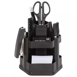 Канцелярский набор STAFF «Офисный», 14 предметов, офисный, вращающаяся конструкция, 230746 - Полиграфия