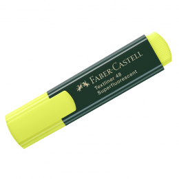Текстовыделитель Faber-Castell "48" цвета в ассортименте., 1-5мм, пластик. уп., европодвес, 286183 - Полиграфия