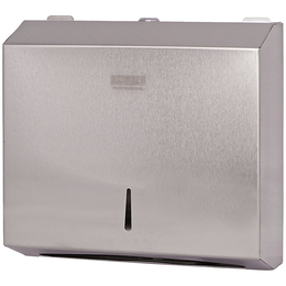 Диспенсер для полотенец листовых OfficeClean Professional (Z-сл.), нержавеющая сталь,301963 - Полиграфия