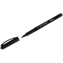 Маркер перманентный Centropen 4606 CD/DVD/BD-Pen 1 мм черный - Полиграфия