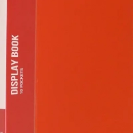 Папка с 10 вкладышами, "Standard", красная (MT2421) - Полиграфия