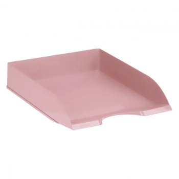 Горизонтальный лоток для бумаг Стамм Дельта Voyage Paris, розовый  - Полиграфия