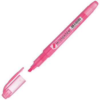 Текстовыделитель Crown "Multi Hi-Lighter" розовый, 1-4мм, 207932 - Полиграфия