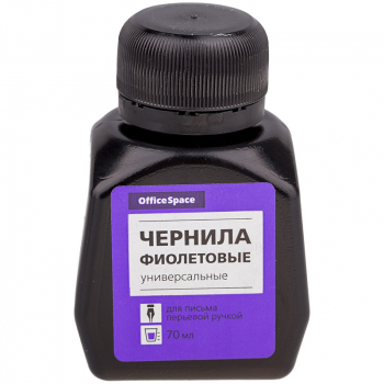 Чернила OfficeSpace фиолетовые, 70мл - Полиграфия
