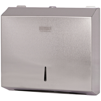Диспенсер для полотенец листовых OfficeClean Professional (Z-сл.), нержавеющая сталь,301963 - Полиграфия