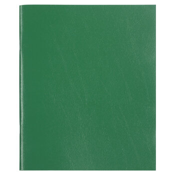 Тетрадь бумвинил, А5, 48 л., скоба, офсет №2 ЭКОНОМ, клетка, с полями, STAFF, ЗЕЛЕНЫЙ, 403412 - Полиграфия